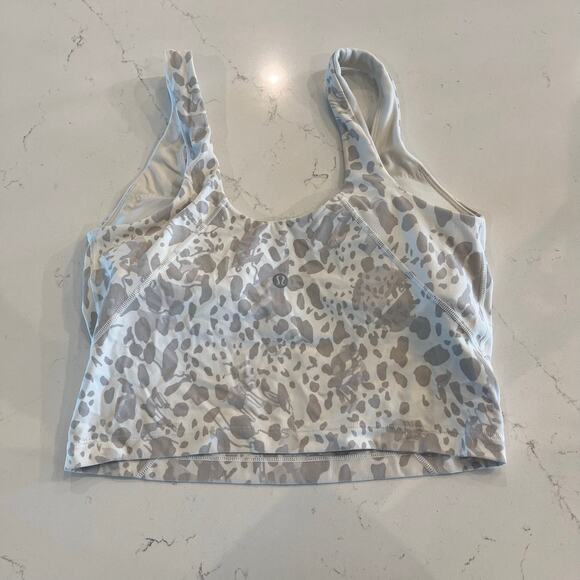 Lululemon Align Tank Top in Cheetah Camo Antique White Multi Size‎ 6 - Picture 3 of 7
